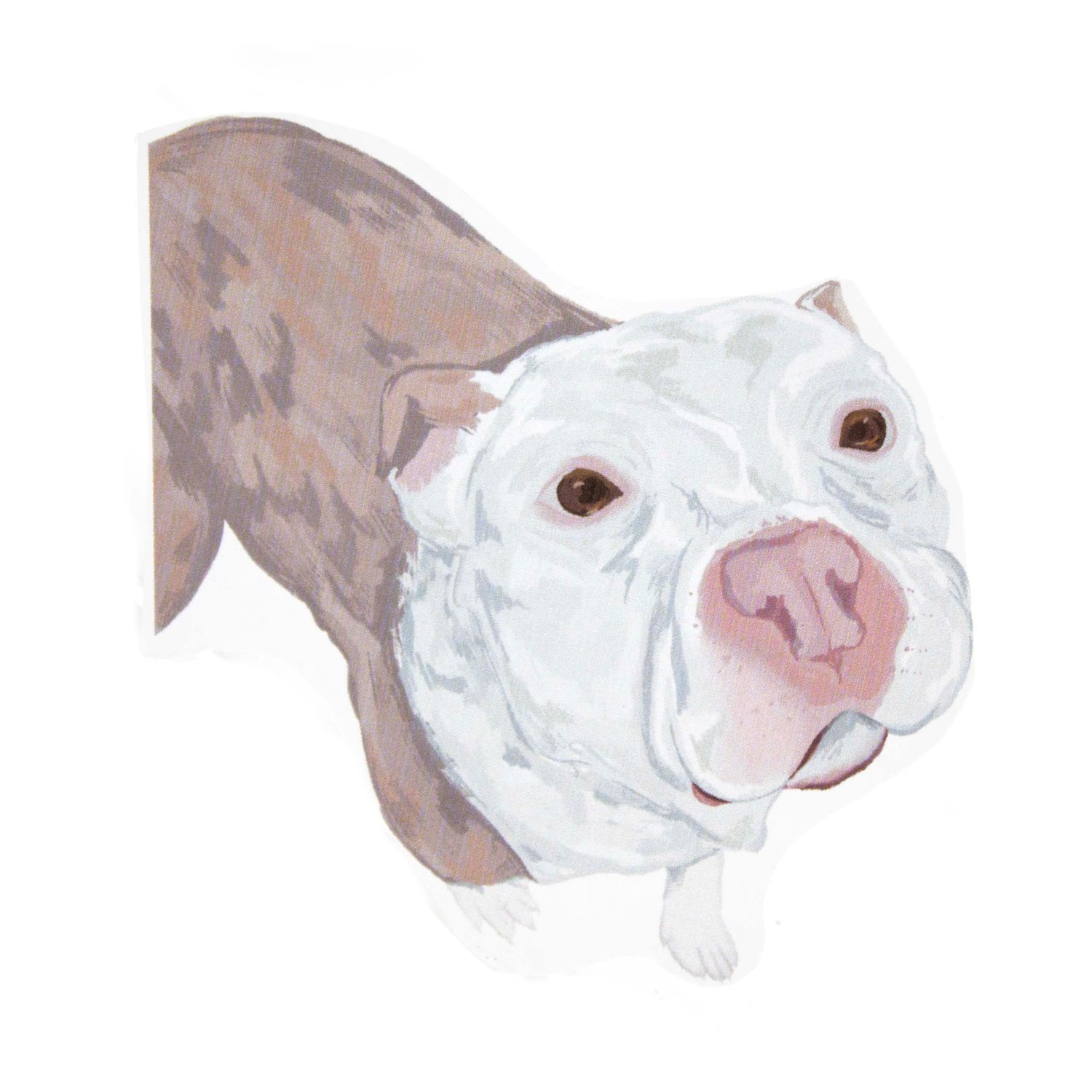 Ghost: Pitbull, sticker WILR12