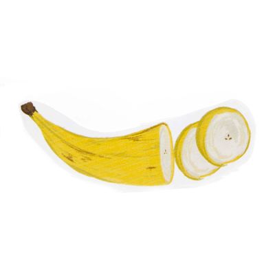 Tropical Pooch: Banana, sticker WILR09