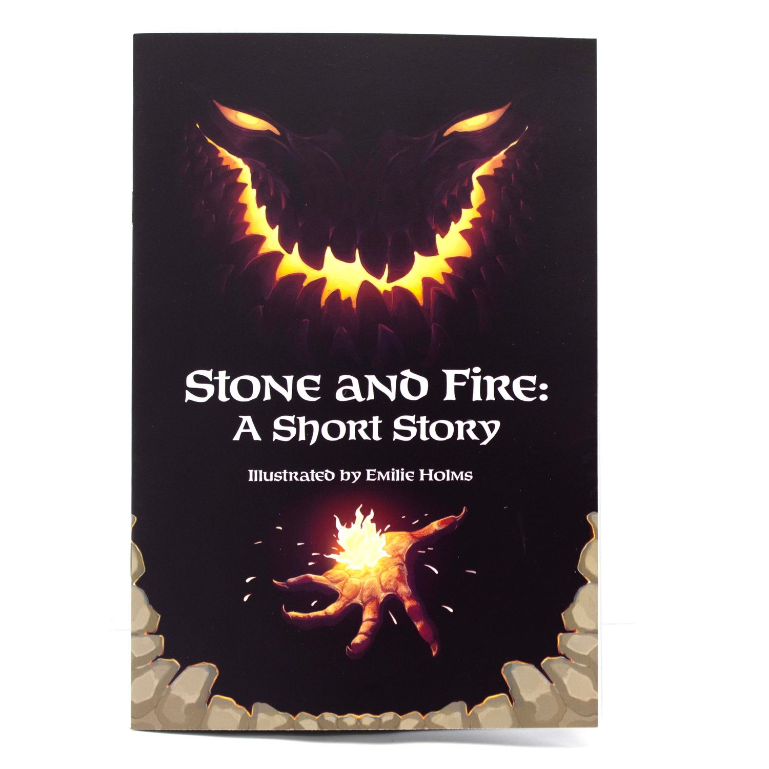 Stone and Fire: A Short Story, comic HOLE01