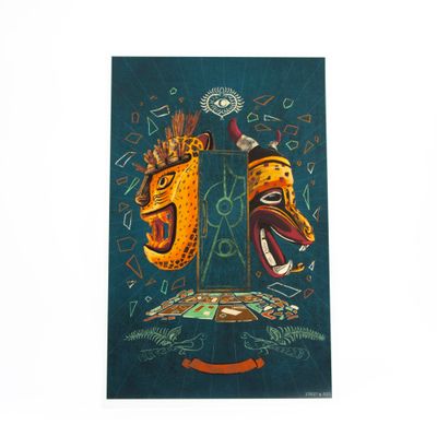 Eye's Gallery Travel Poster, print ROMR05