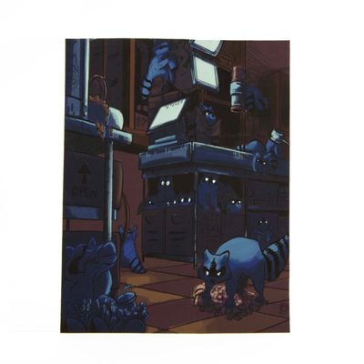 Night Shift, print ROMR03