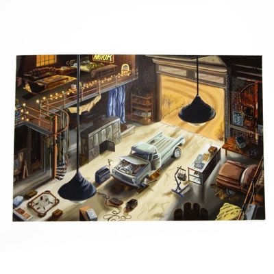 Motor Garage, print ROMR04