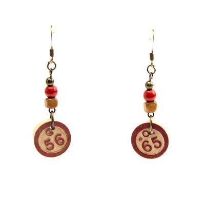 Bingo 56 65, earrings HMAR005