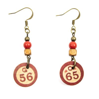 Bingo 56 65, earrings HMAR005