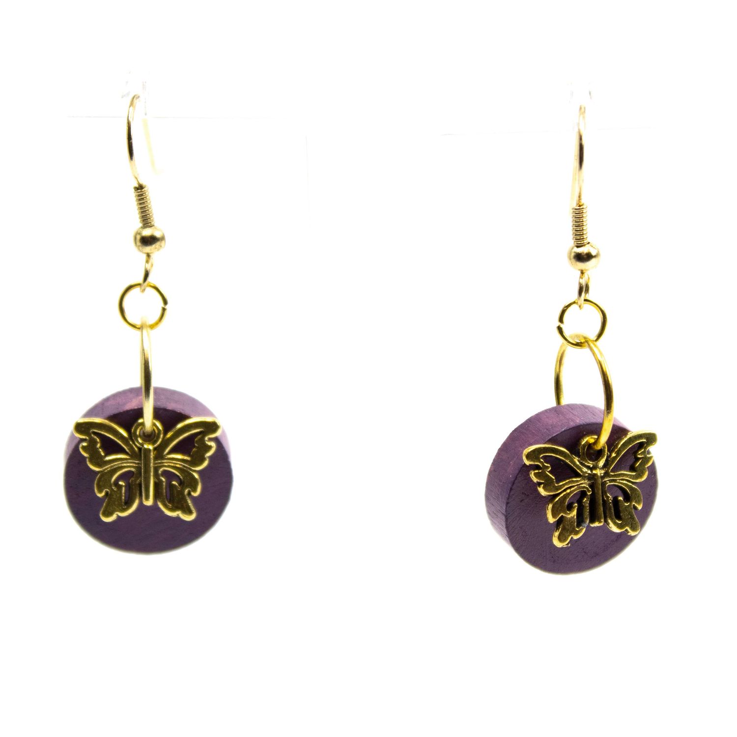 Bingo Marker: Butterfly, earrings HMAR007