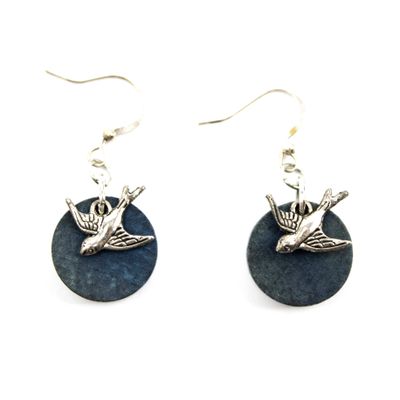 Bingo Marker: Swallow, earrings HMAR006