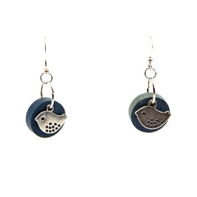 Bingo Marker: Bird, earrings HMAR009