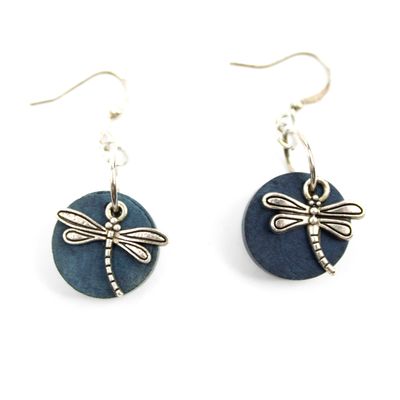 Bingo Marker: Dragonfly, earrings HMAR008