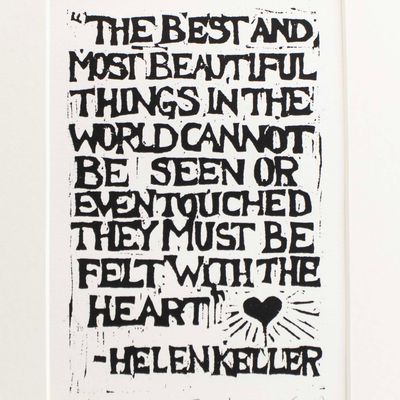 The Best, woodblock print ARMK071
