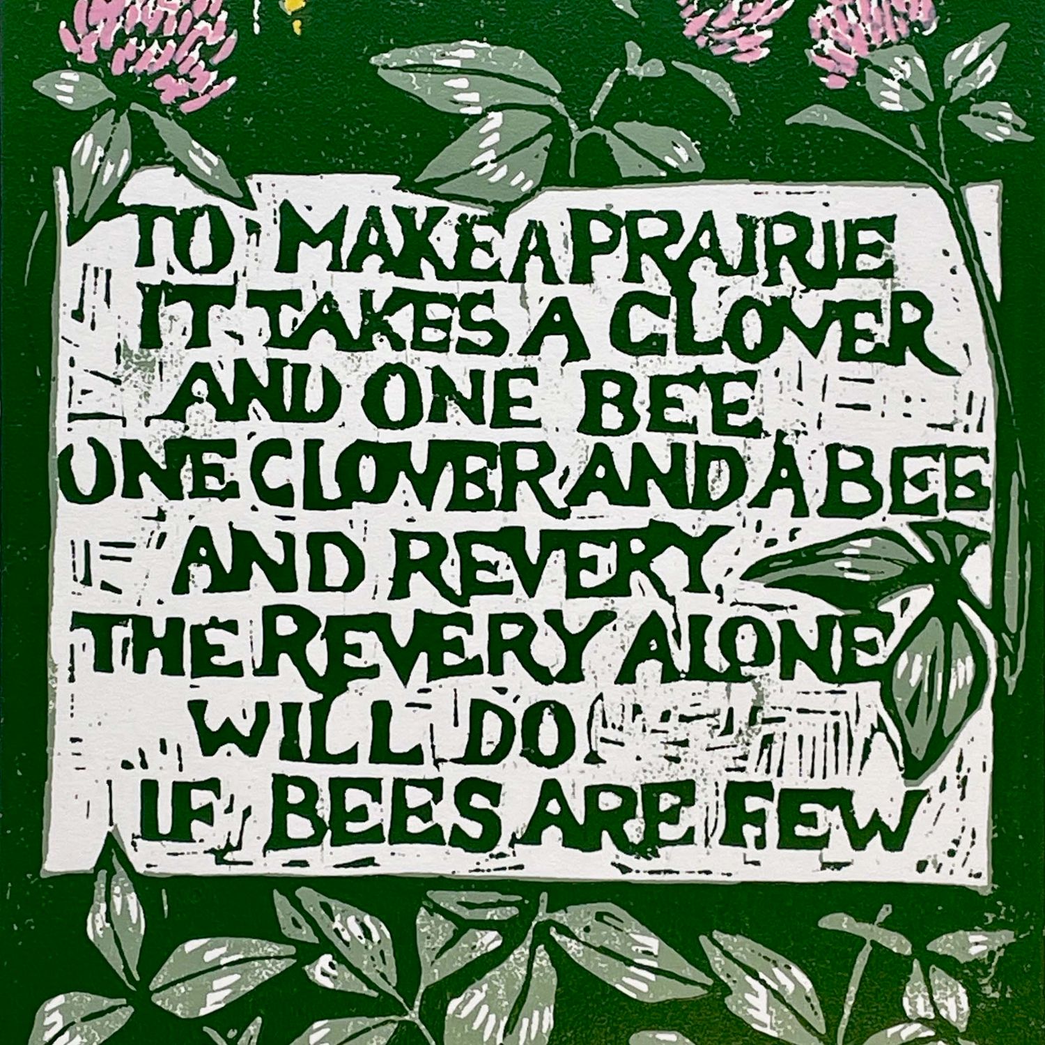 Revery, woodblock print ARMK075