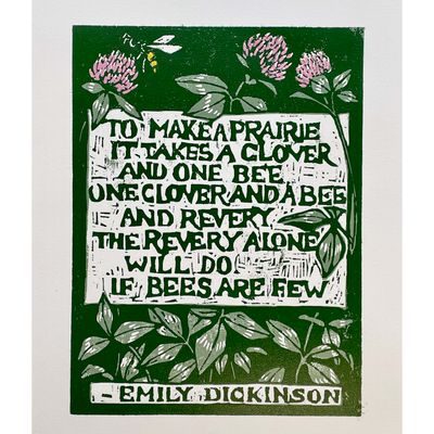 Revery, woodblock print ARMK075