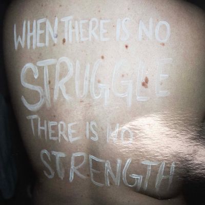 When There is No Struggle, small photo print BALR09