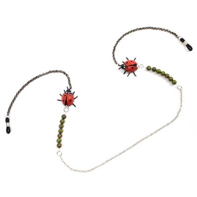 A Lady's Bugs, eyeglass chain KUDM274