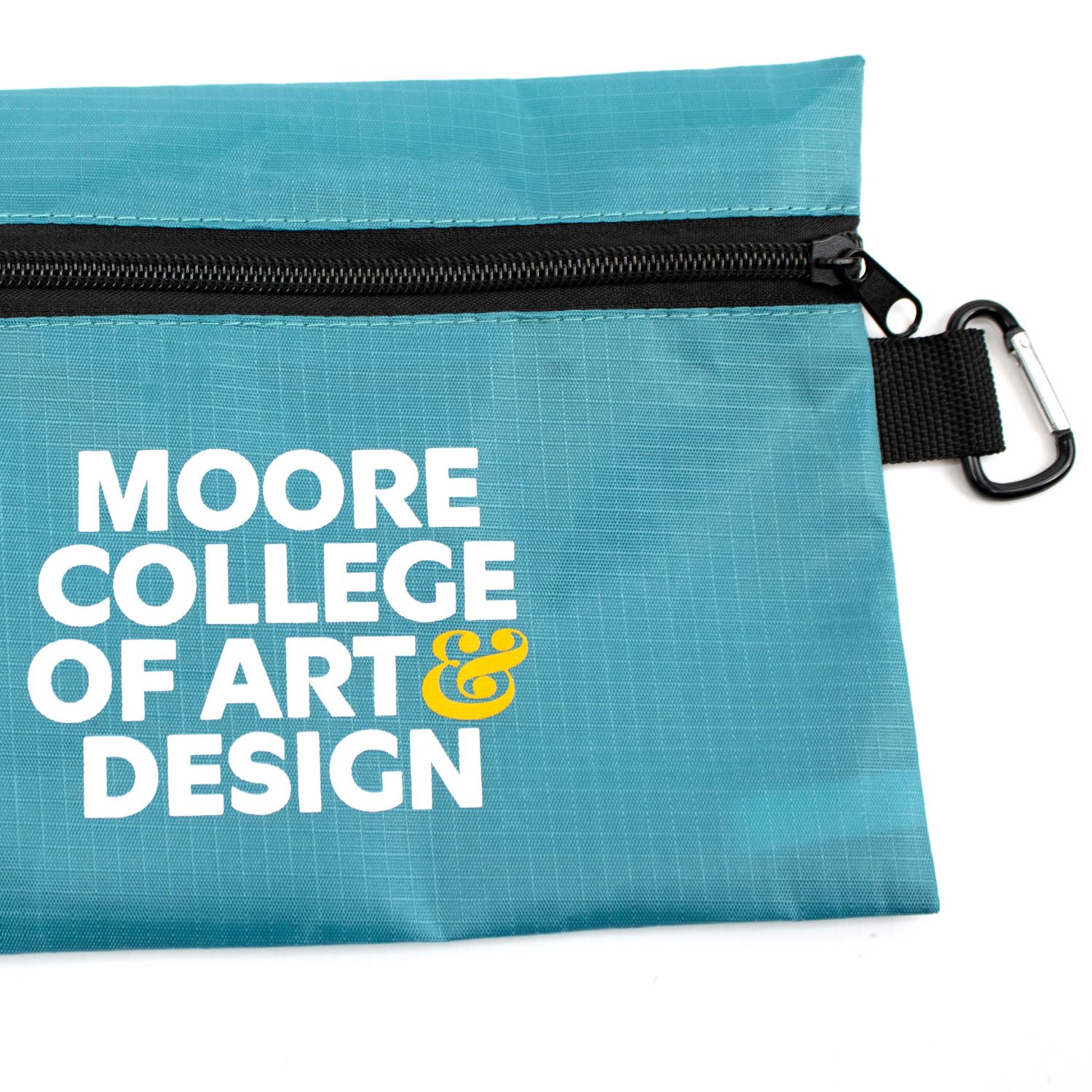 Teal Logo Pouch, utility bag