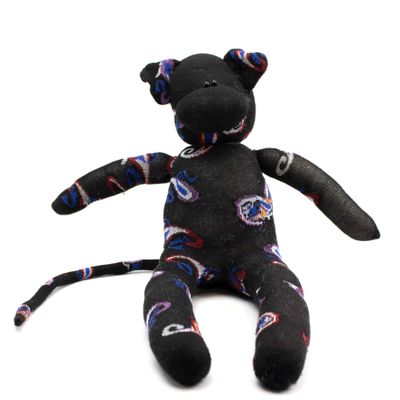 Black Paisley, sock monkey GOLE170