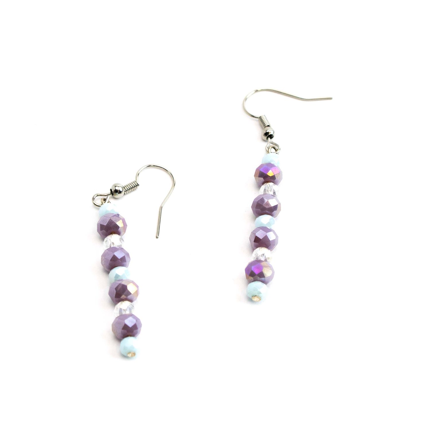 Lavender Towers, earrings MALC04