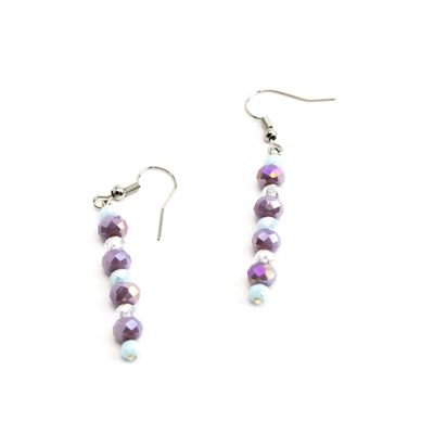 Lavender Towers, earrings MALC04