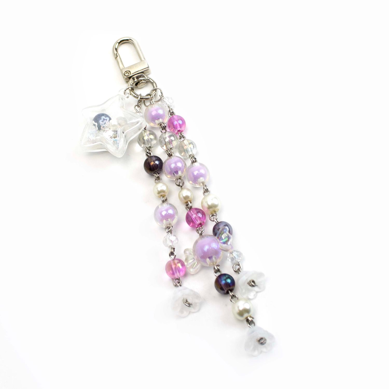 Purple Star Shaker, keychain MALC12