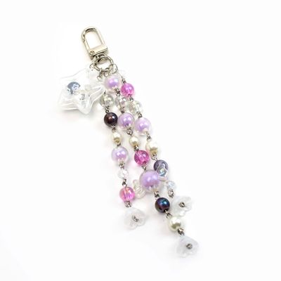 Purple Star Shaker, keychain MALC12