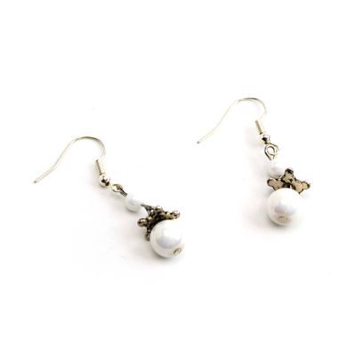 Pink Pearls, earrings RILM136