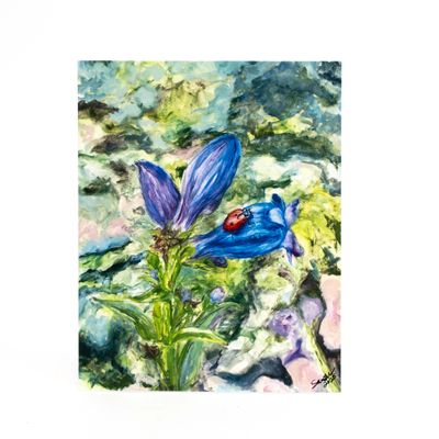 Delicate Being, print WOOD56
