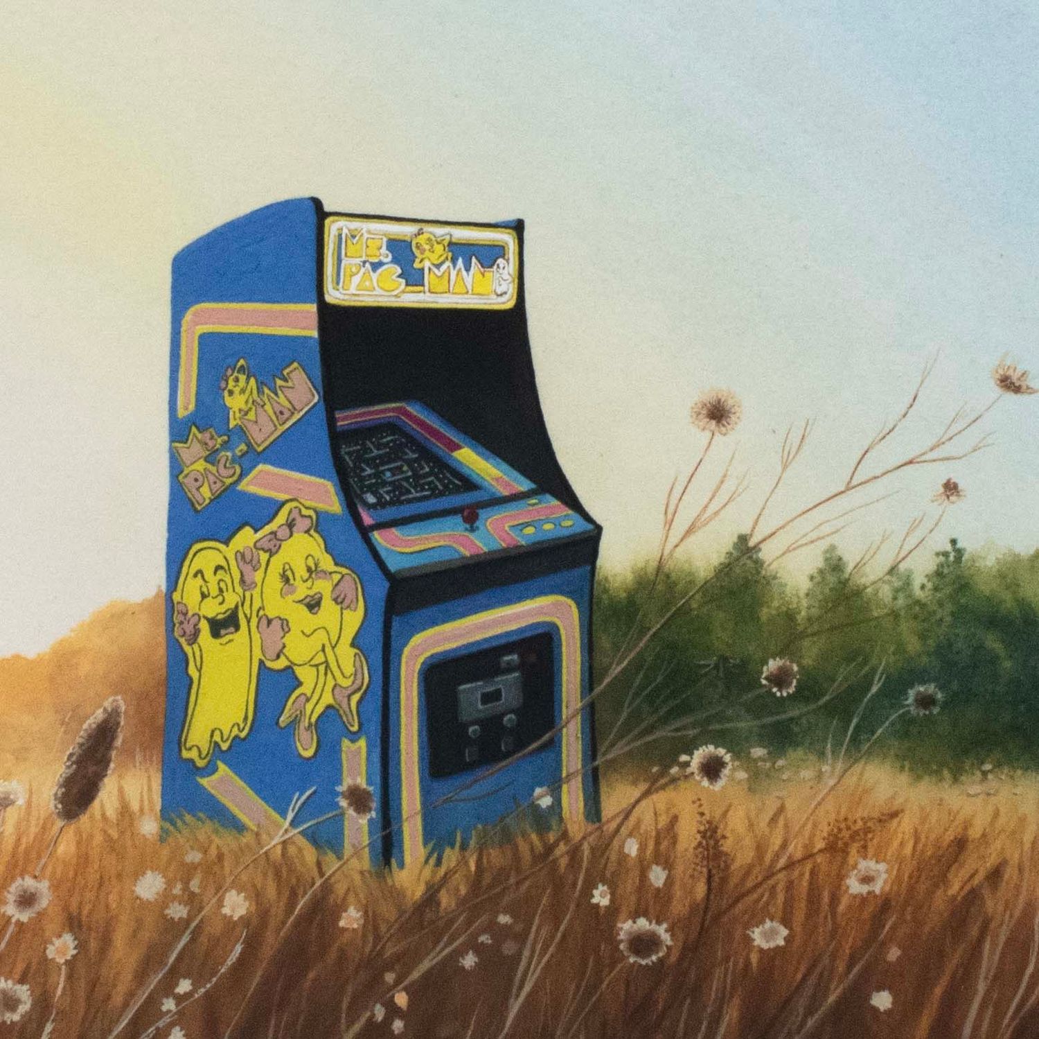 Ms. Pacman, print SUNH109