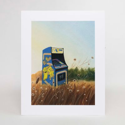 Ms. Pacman, print SUNH109