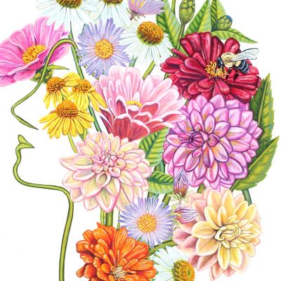 Garden Spirit, medium print PERM026