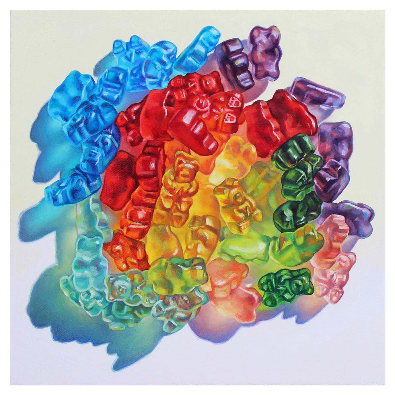 Gummy Bears: In Rainbows, medium print PERM009