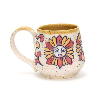 PA Dutch Sun Mug, ceramic BICE201