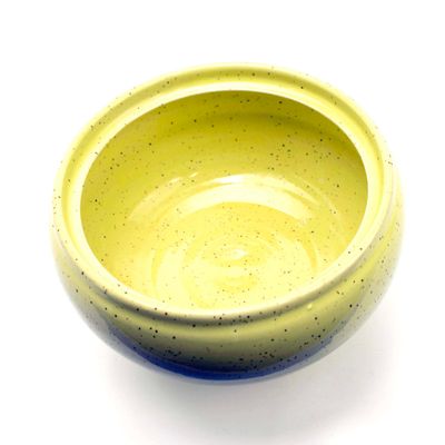 Yellow Wide Vase, ceramic BICE214