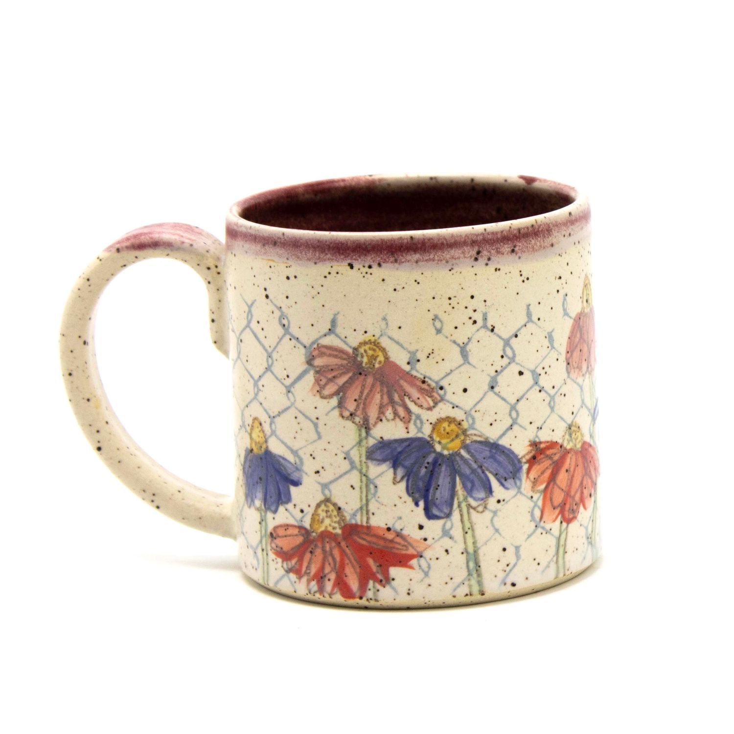 Coneflower Mug, ceramic BICE204