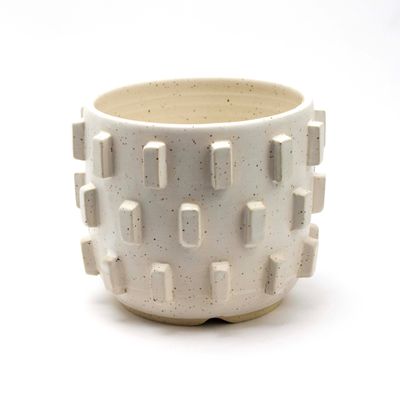 Planter in White, ceramic BICE209