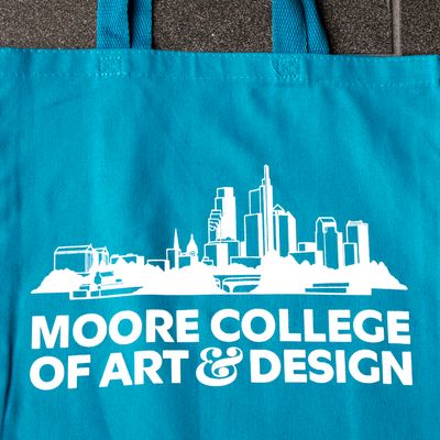 Tote Skyline: Small Sapphire