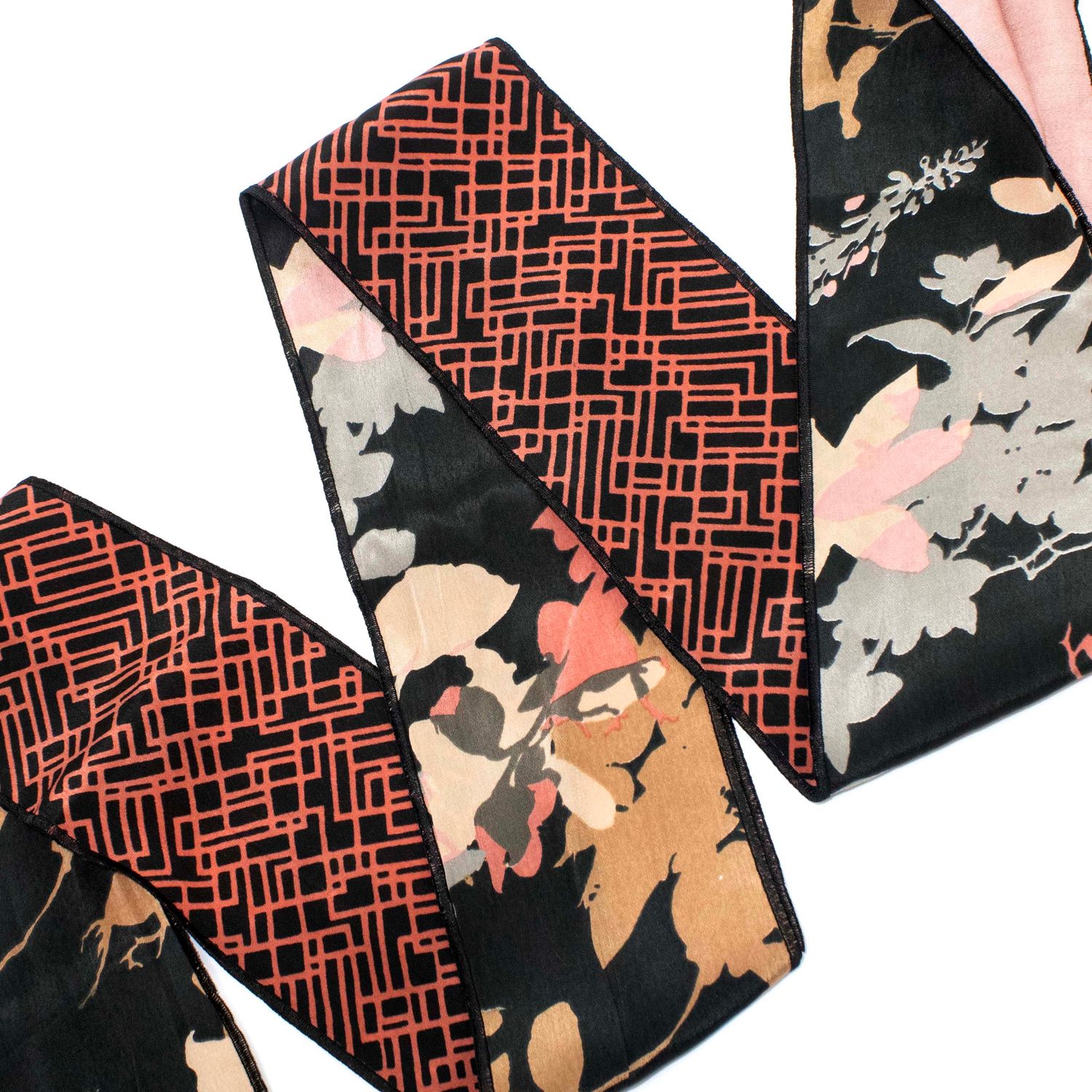 Rose Dust, silk tubular scarve (HCYS-241) LOHH1947