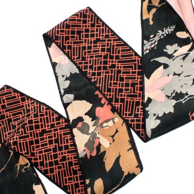 Rose Dust, silk tubular scarve (HCYS-241) LOHH1947