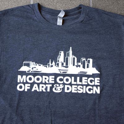 Skyline Tee: Heather Navy
