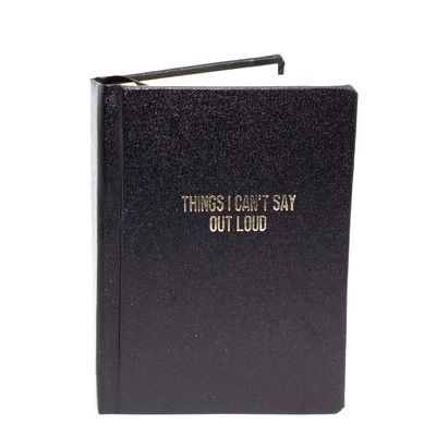 Things I Can't Say Out Loud, hardbound blank book COLD892