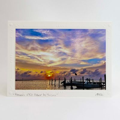 Heaven's a Bit Closer By the Sea, photo notecard SHAM071