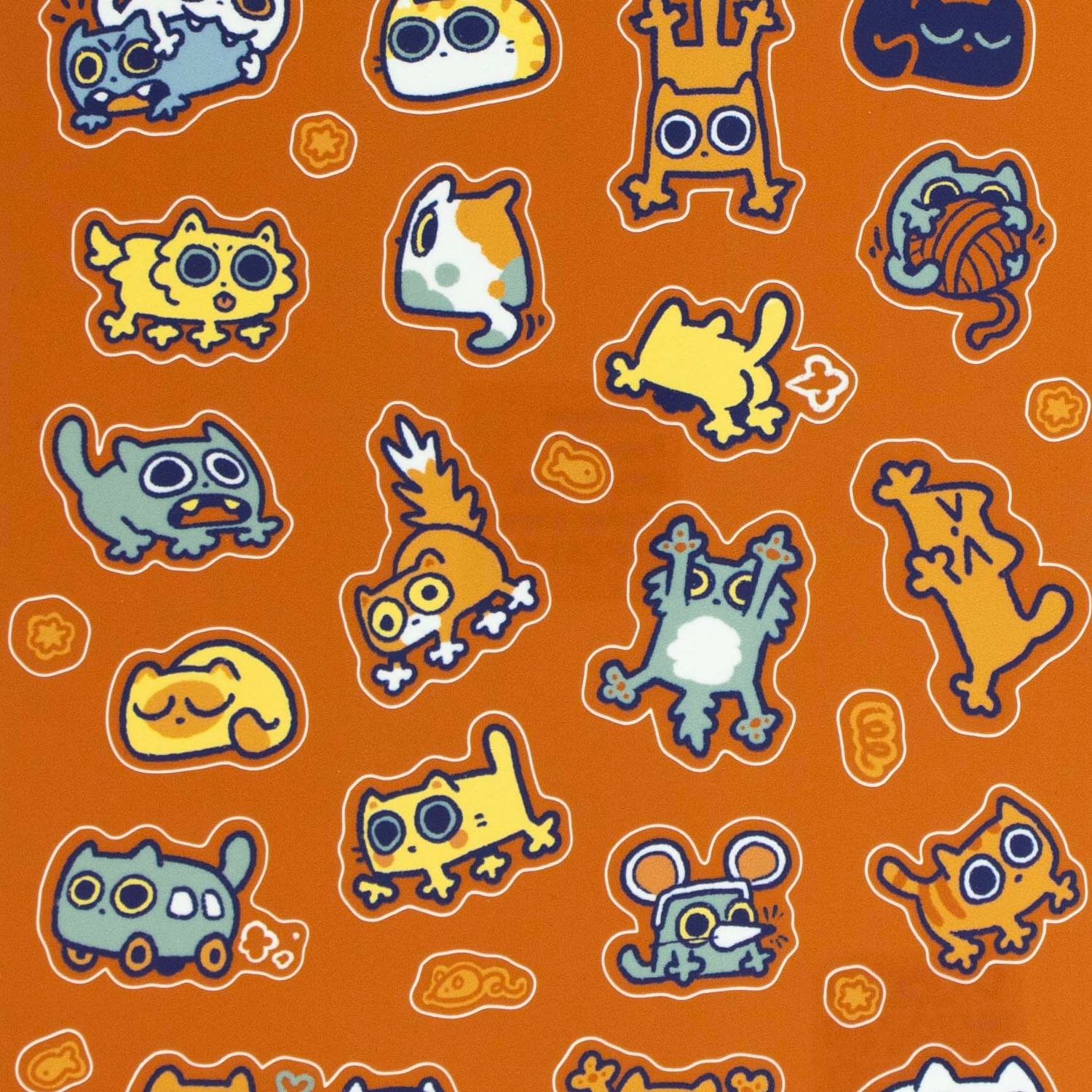 Itty Bitty Kitties, sticker sheet EPPC51