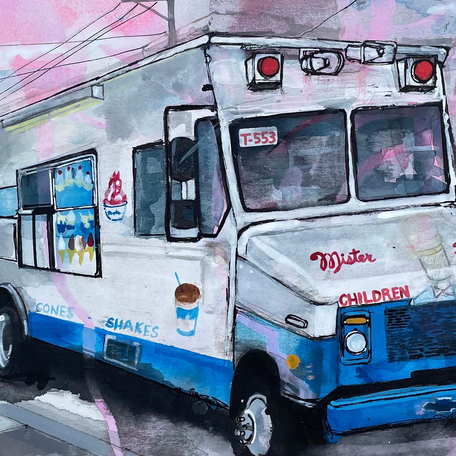 Summer Nights, archival print WHIC14