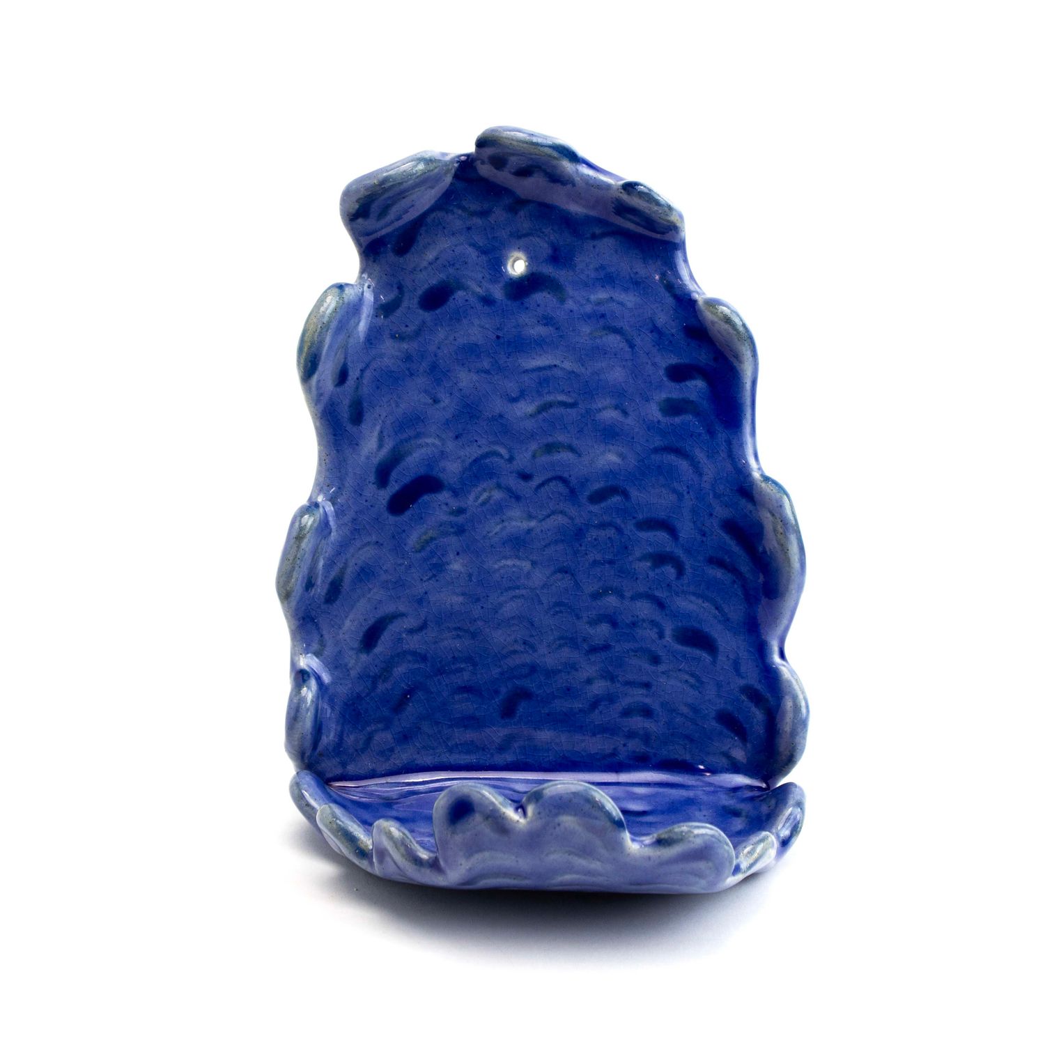 Alter Wall Pocket: Royal Blue, ceramic ROHG127