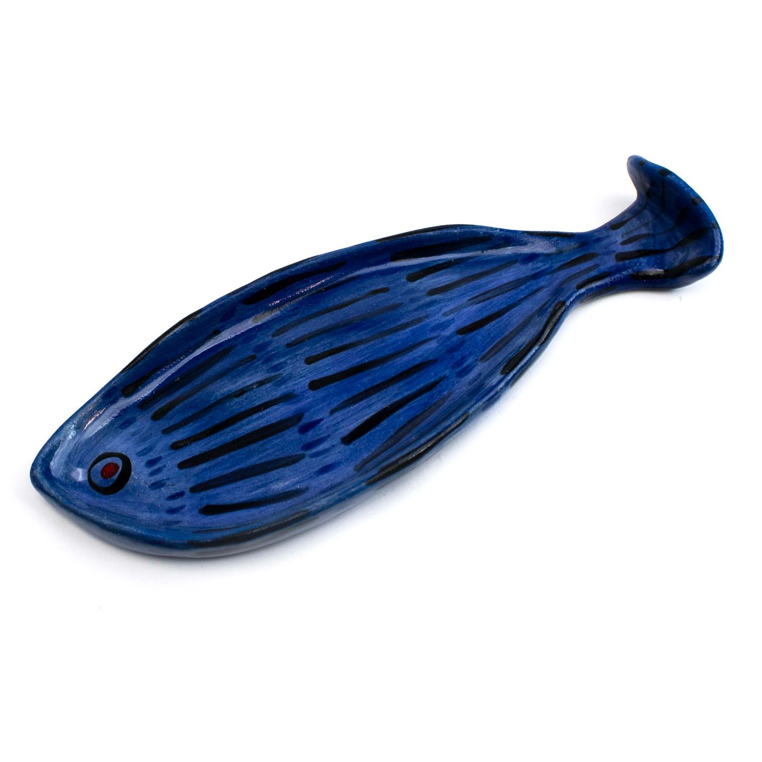 Fish Platter: Royal and Navy, ceramic ROHG141