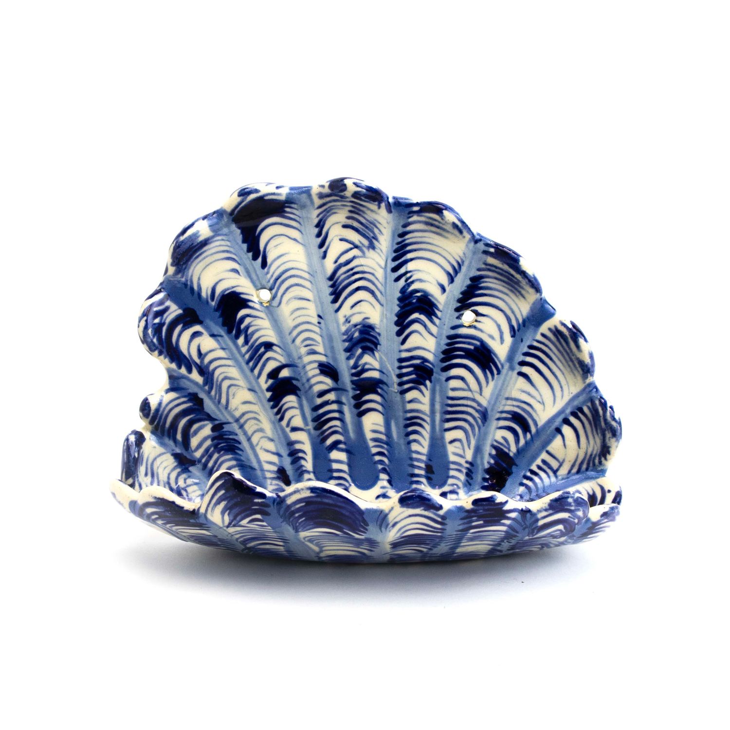 Wall Pocket: Indigo and Blue, ceramic ROHG129
