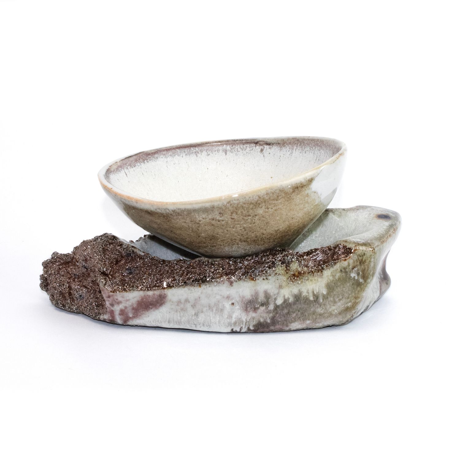 Stacked, soda fired ceramic LISW33