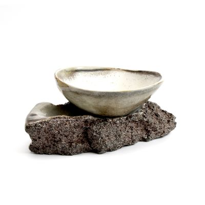 Stacked, soda fired ceramic LISW33