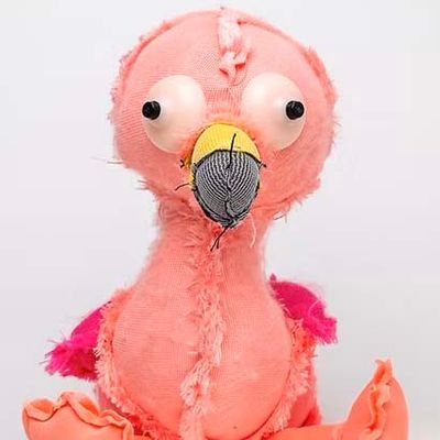 Insiders (Pink Flamingo), print KORA06