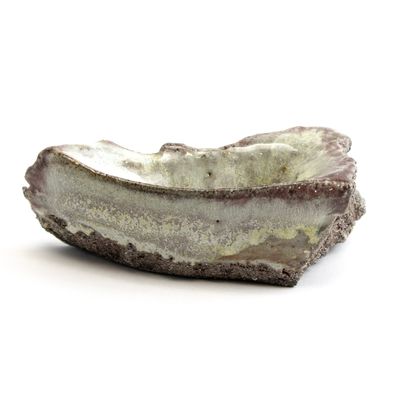 Triangle, soda fired ceramic LISW35