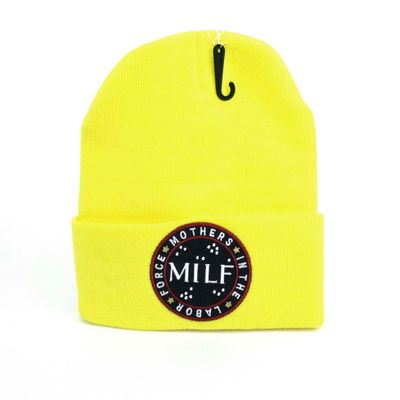 MILF (mothers in the labor force), yellow beanie KORA16