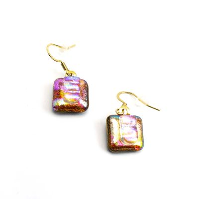 Magenta Haze, earrings VINK992